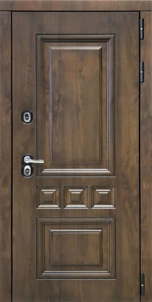 Входная дверь ДвериПРО Аура ФЛ-256 (10мм, бетон пепельный) DPRO201014 внешняя сторона